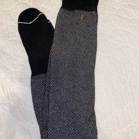 Lululemon Athletica Gray and Black Performance Socks - Picture 2 of 3